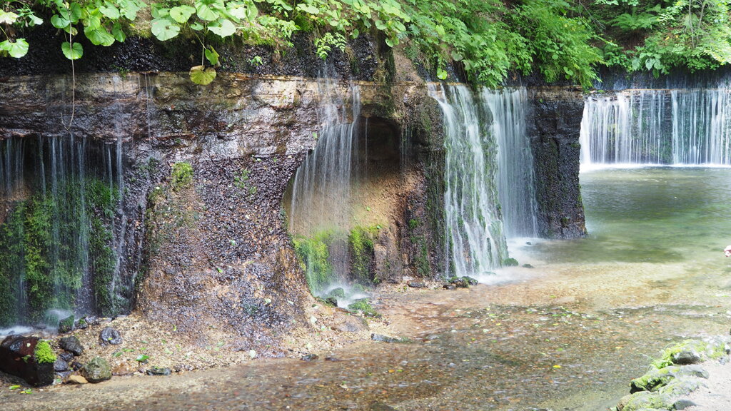軽井沢 白糸の滝