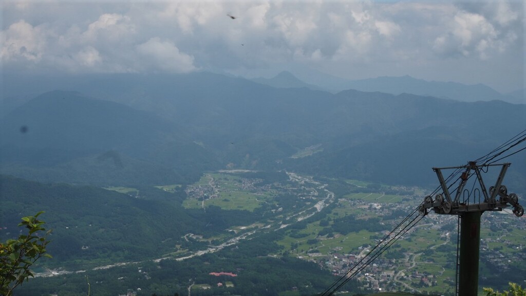白馬八方尾根　黒菱ライン