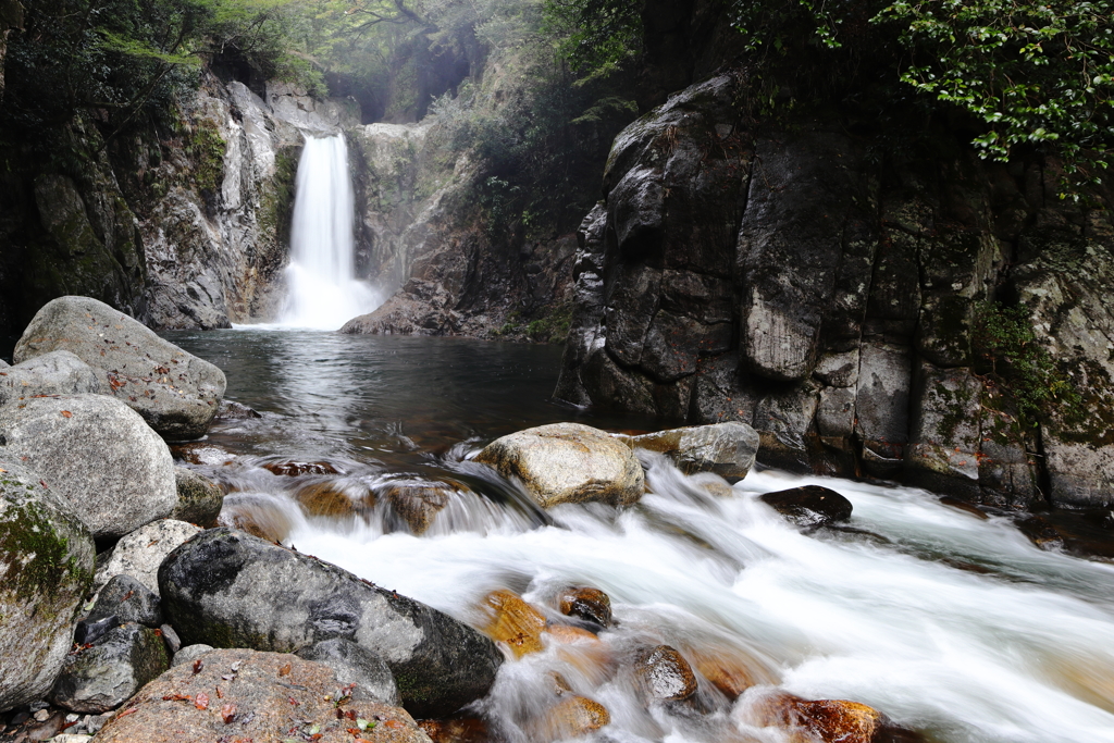 鳴沢の滝