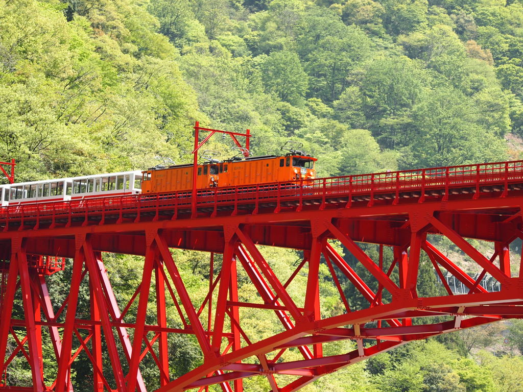 黒部峡谷 電車