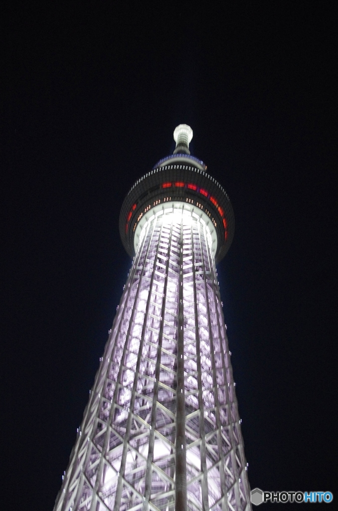下から