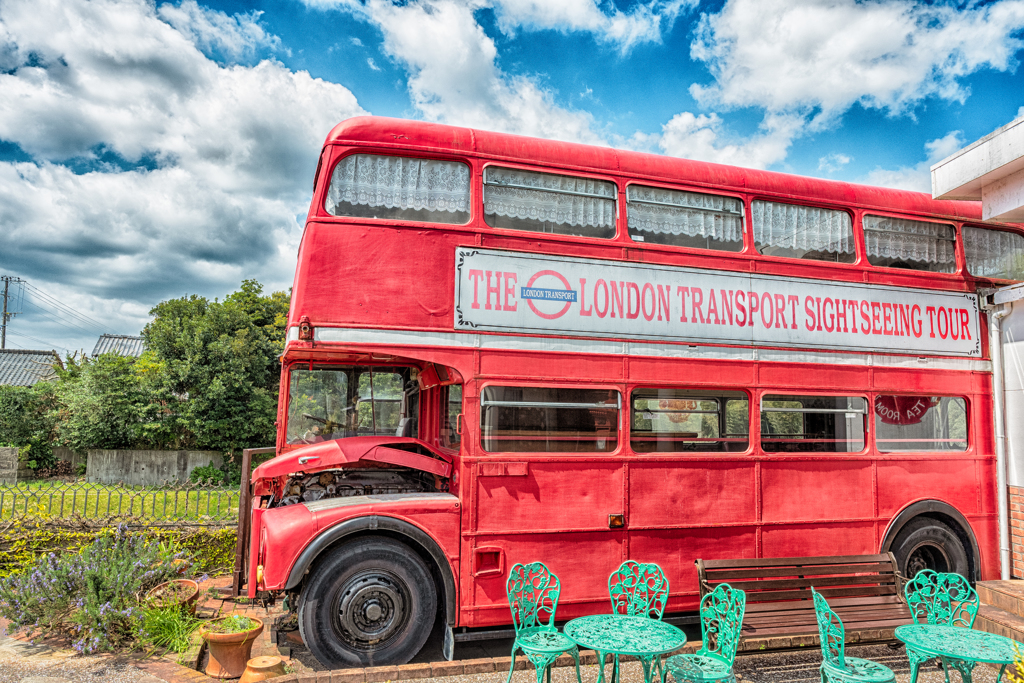古びたLondon Bus