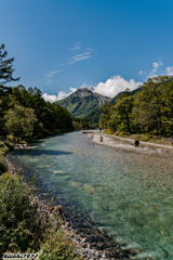 上高地・河童橋付近