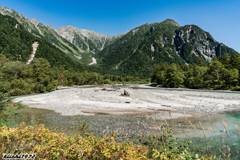 上高地・河童橋付近