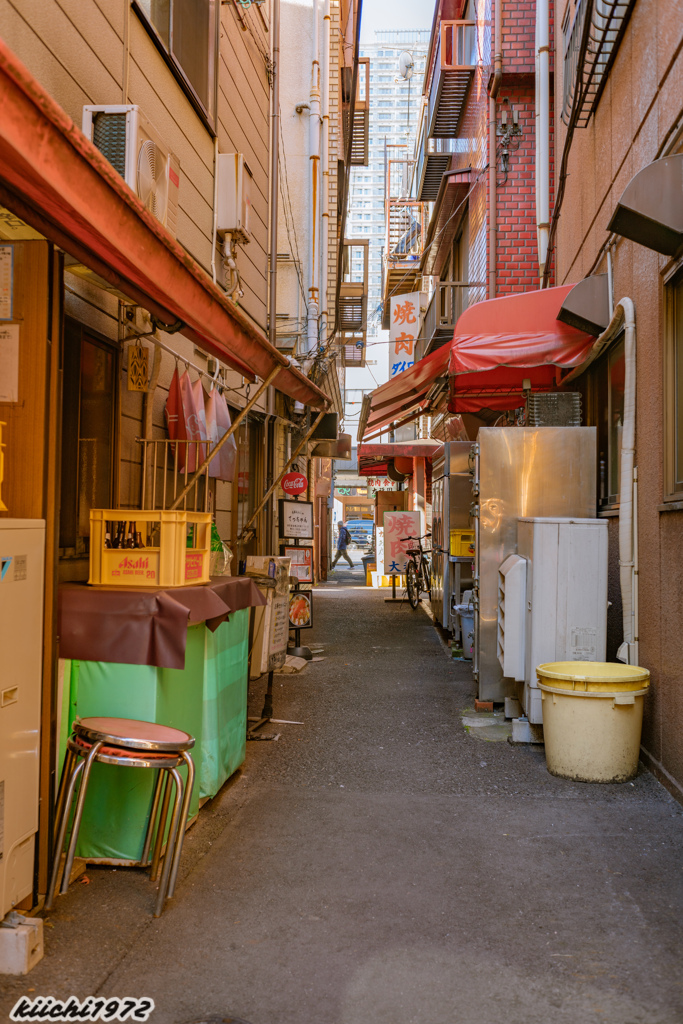 浅草・ひさご通り商店街の路地裏
