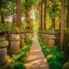 平林寺の境内