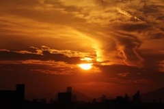 夕焼け