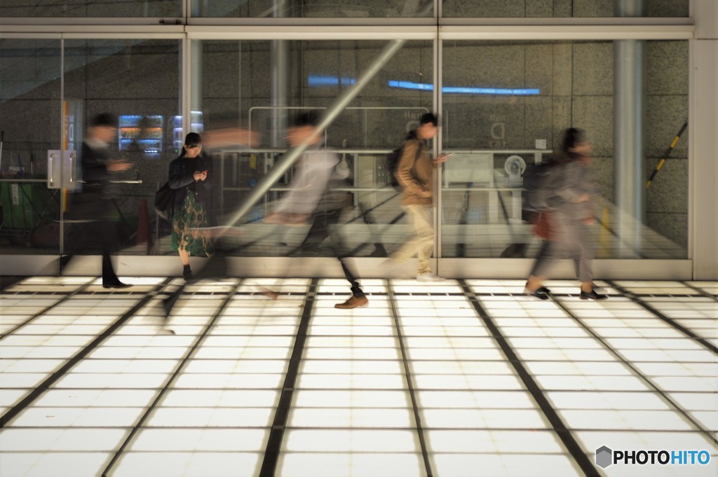 私の前を通り過ぎた人々