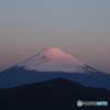 朝の富士山１