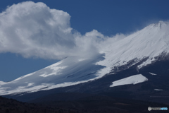 富士山と雲