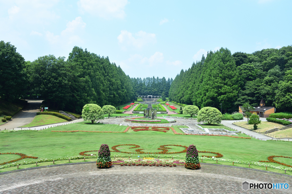 相模原公園フランス式庭園