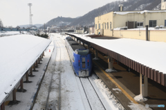 網走駅　特急大雪