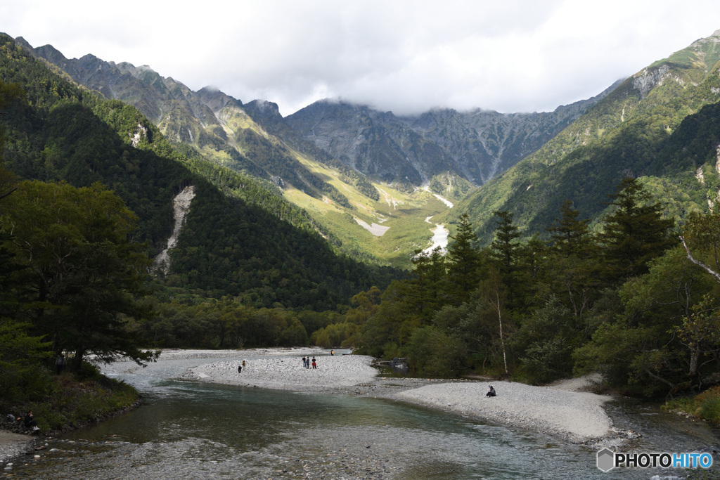 上高地　岳沢