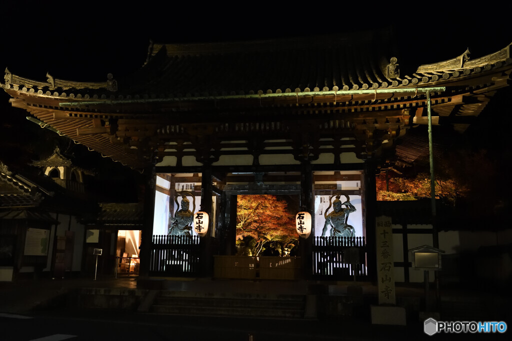 石山寺夜景