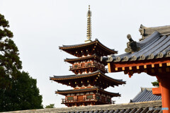 奈良　薬師寺西塔