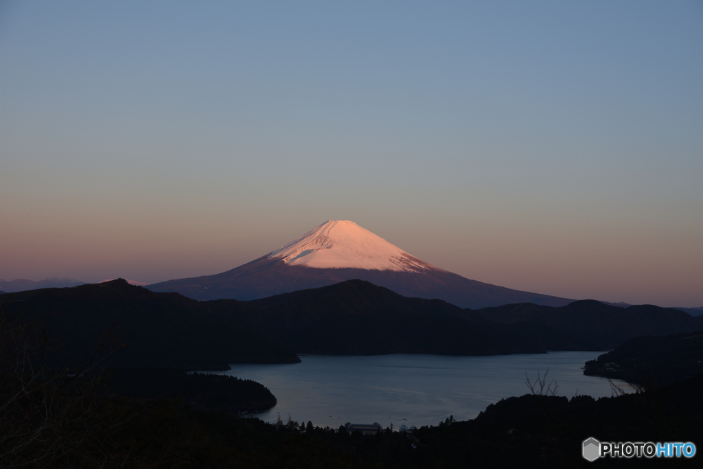 朝の富士山２