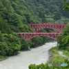 鉄橋トロッコ電車