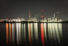 工場夜景 