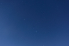 冬のオリオン座