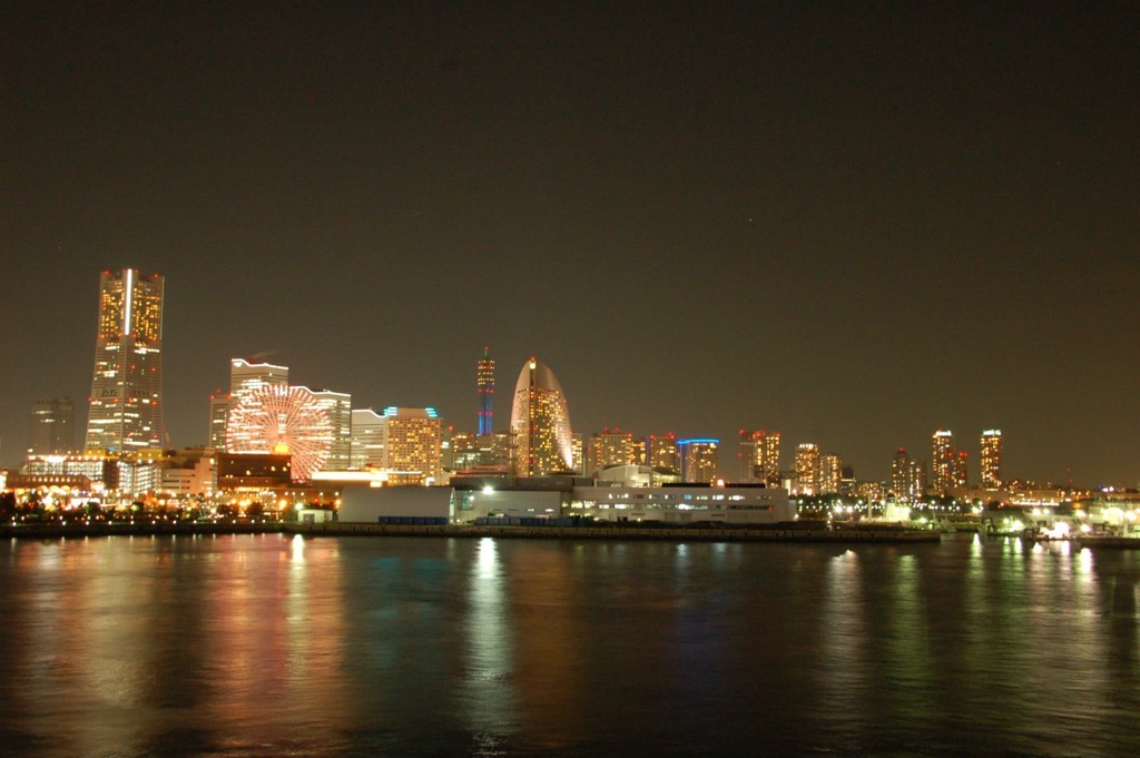 みなとみらいの夜景