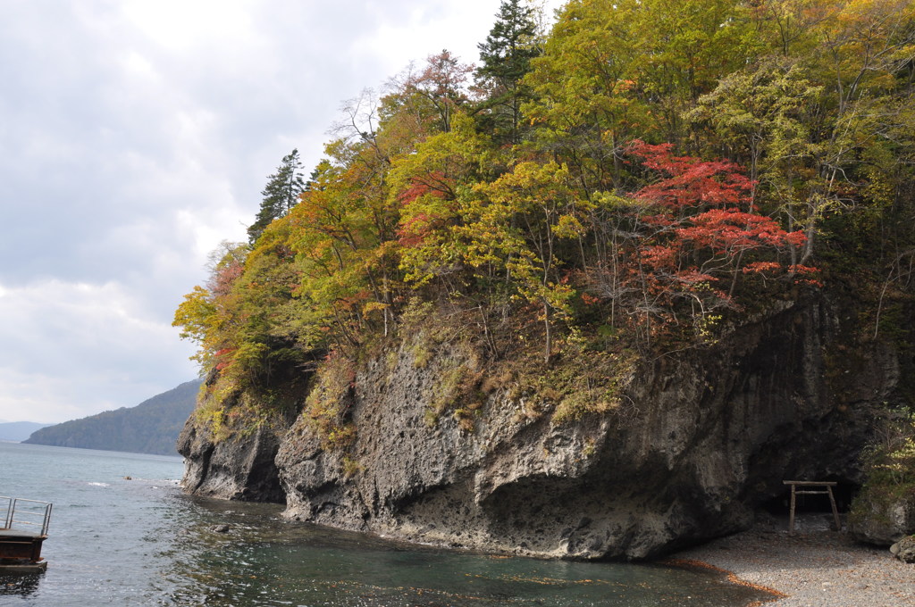 豊浦町　小幌海岸の秋