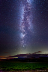 Milky Way from 富良野