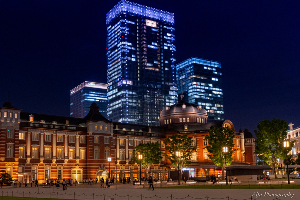 東京駅のある夜景Ⅱ
