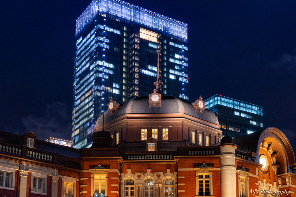 東京駅のある夜景Ⅲ