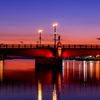 夕暮れの幣舞橋