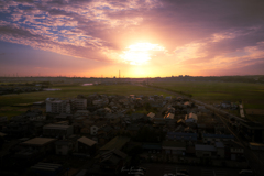 夕焼け空