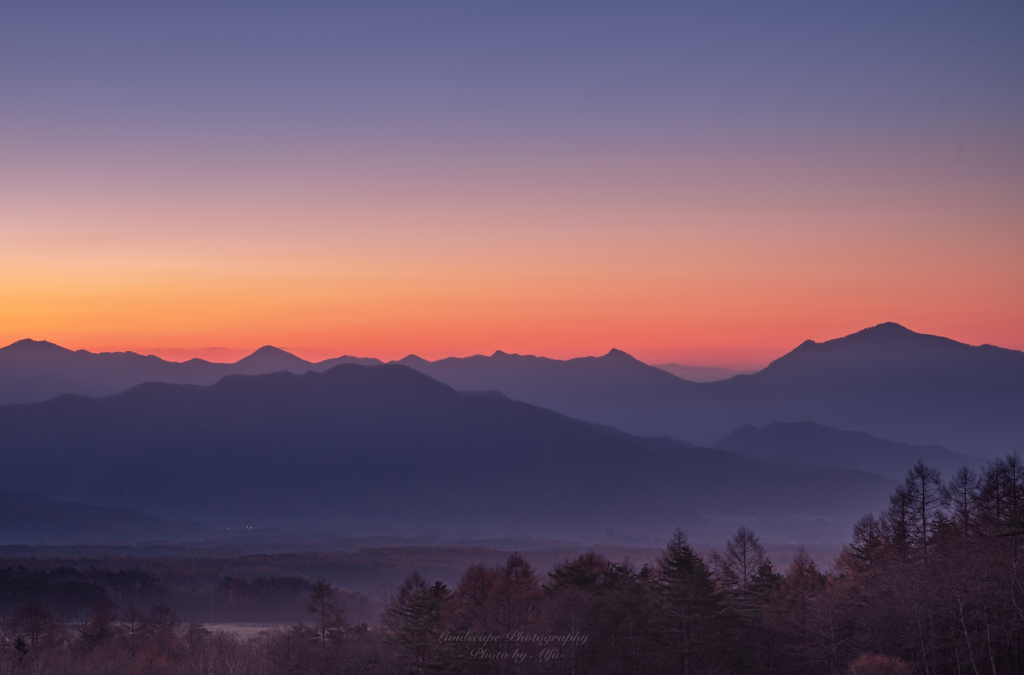 早朝の絶景Ⅰ