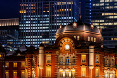 東京駅のある夜景Ⅳ