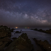 Milky way in the sky