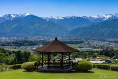 目の前には絶景