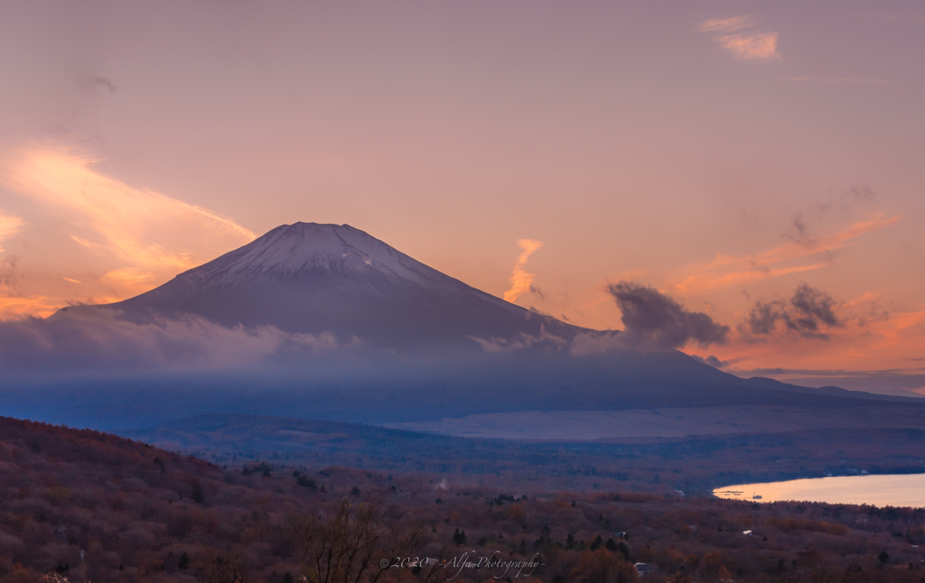 夕富士