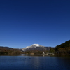 三島池からの伊吹山