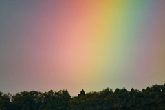 七色に染まる空