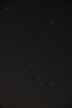 オリオンとプレアデス