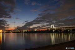 お台場海浜公園 夕景 2