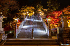 大山 紅葉祭り ライトアップ 1