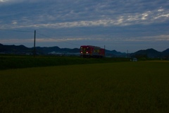 北条鉄道...網引駅にて