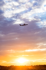 日没とANA WINGS DHC8－Q400