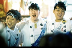 地車青年団引退での一枚