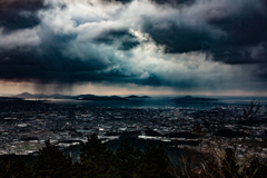 雨と光