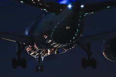 夜の伊丹空港