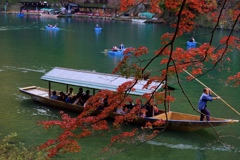 嵐山…
