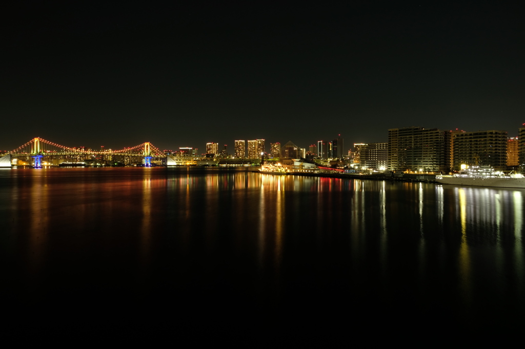 豊洲大橋からの夜景