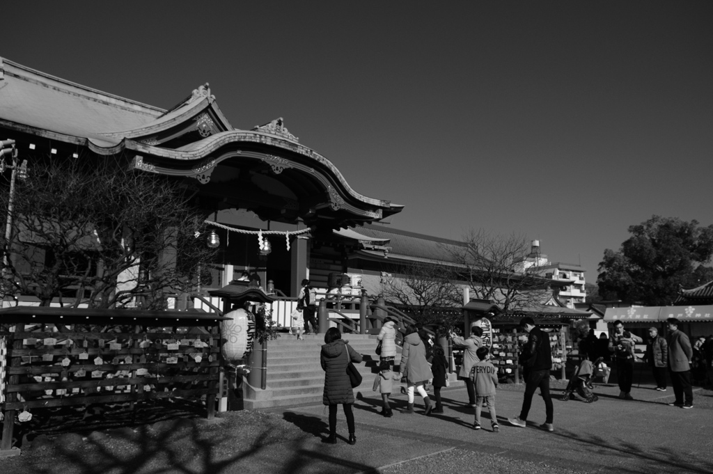 2019大晦日　亀戸天神4
