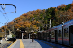 京王線　高尾山口駅ホーム