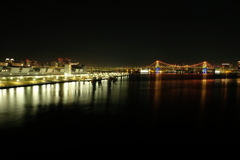 豊洲大橋からの夜景